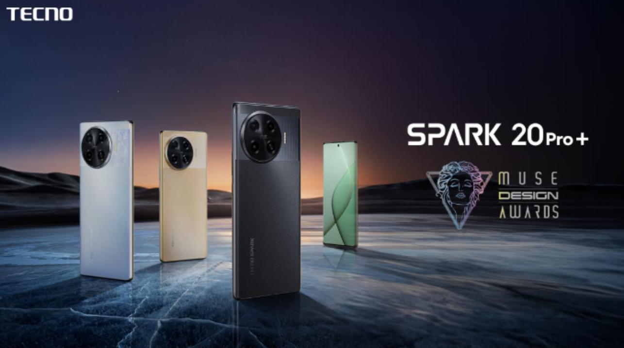 TECNO’s SPARK 20 Pro+ Smartphone wins Platinum at MUSE Design Awards 2024 1 TECNO’s SPARK 20 Pro+ Smartphone wins Platinum at MUSE Design Awards 2024 - News - News
